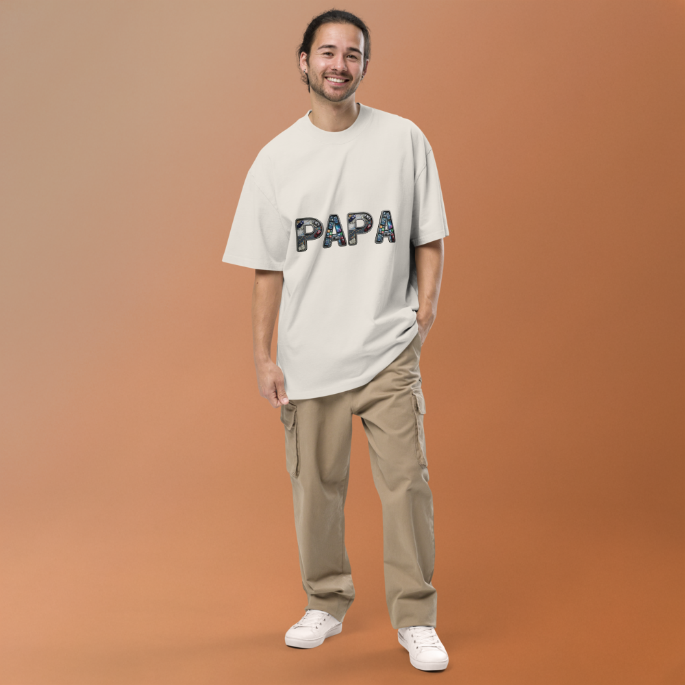 Oversized Faded T-Shirt — Desert