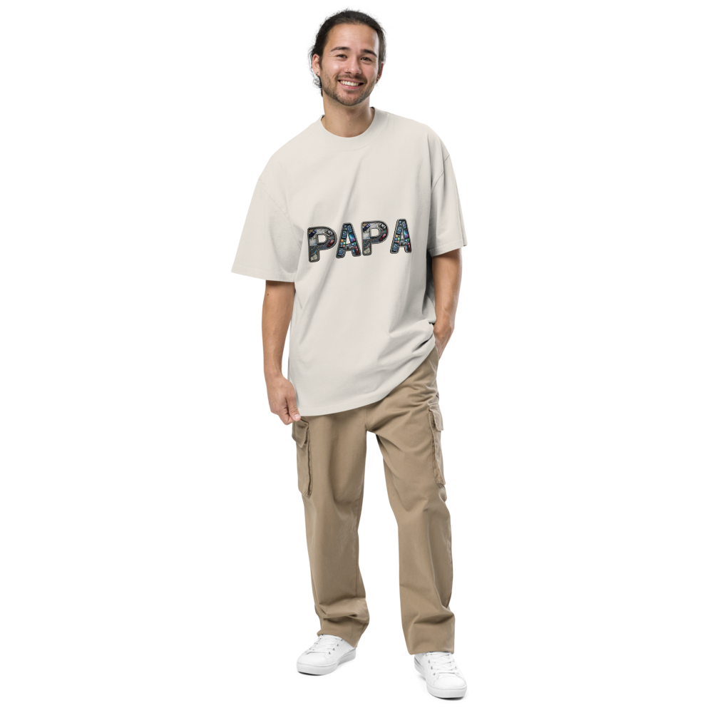 Oversized Faded T-Shirt — Desert
